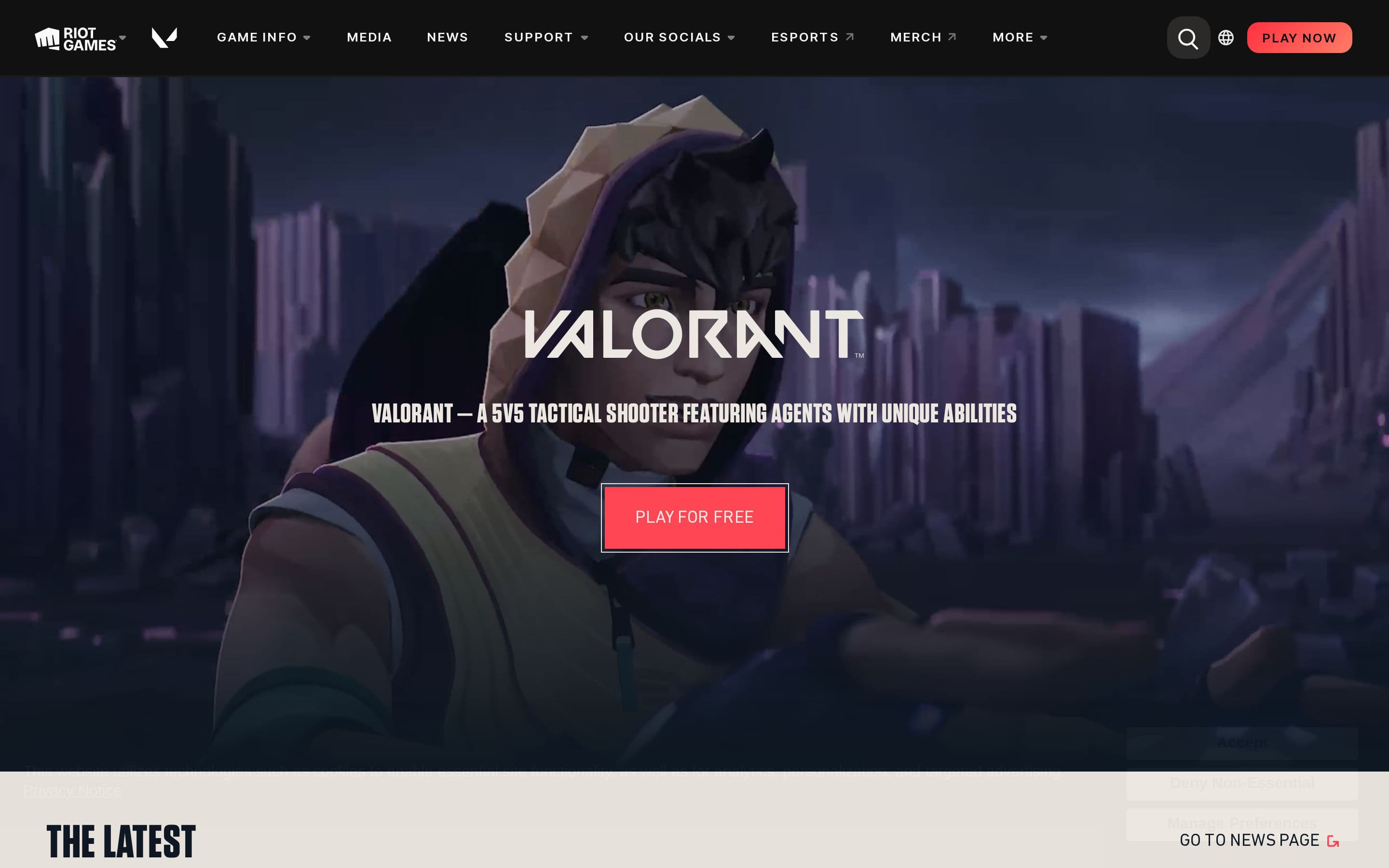 Top performer in Gaming: valorant