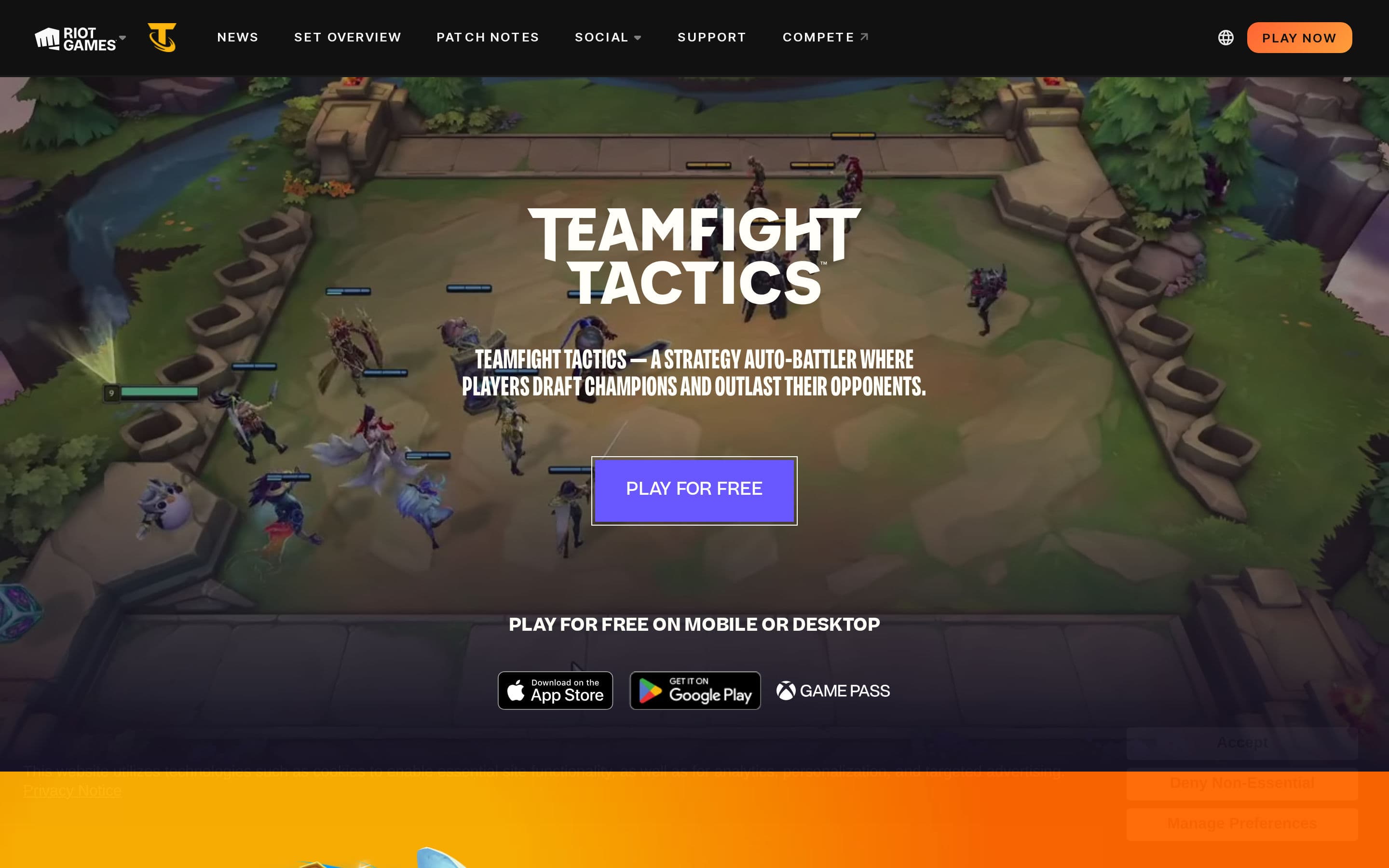 Top performer in Gaming: teamfight tactics