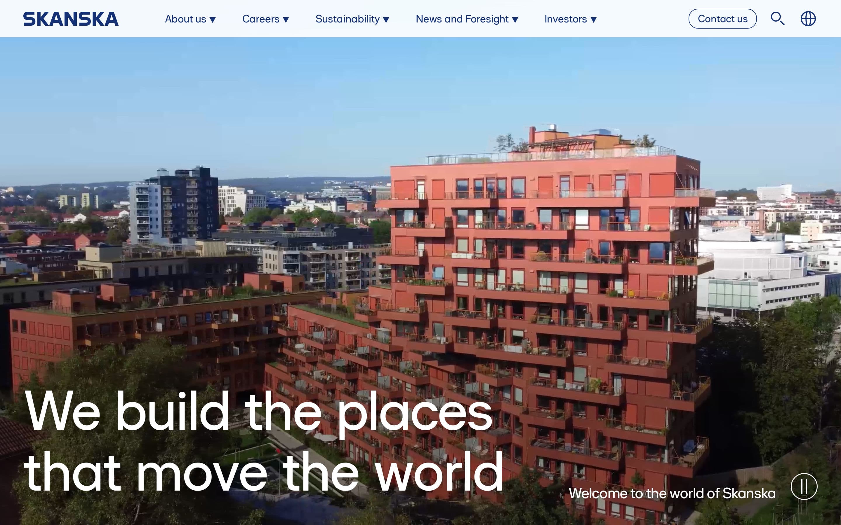 Top performer in Construction: skanska