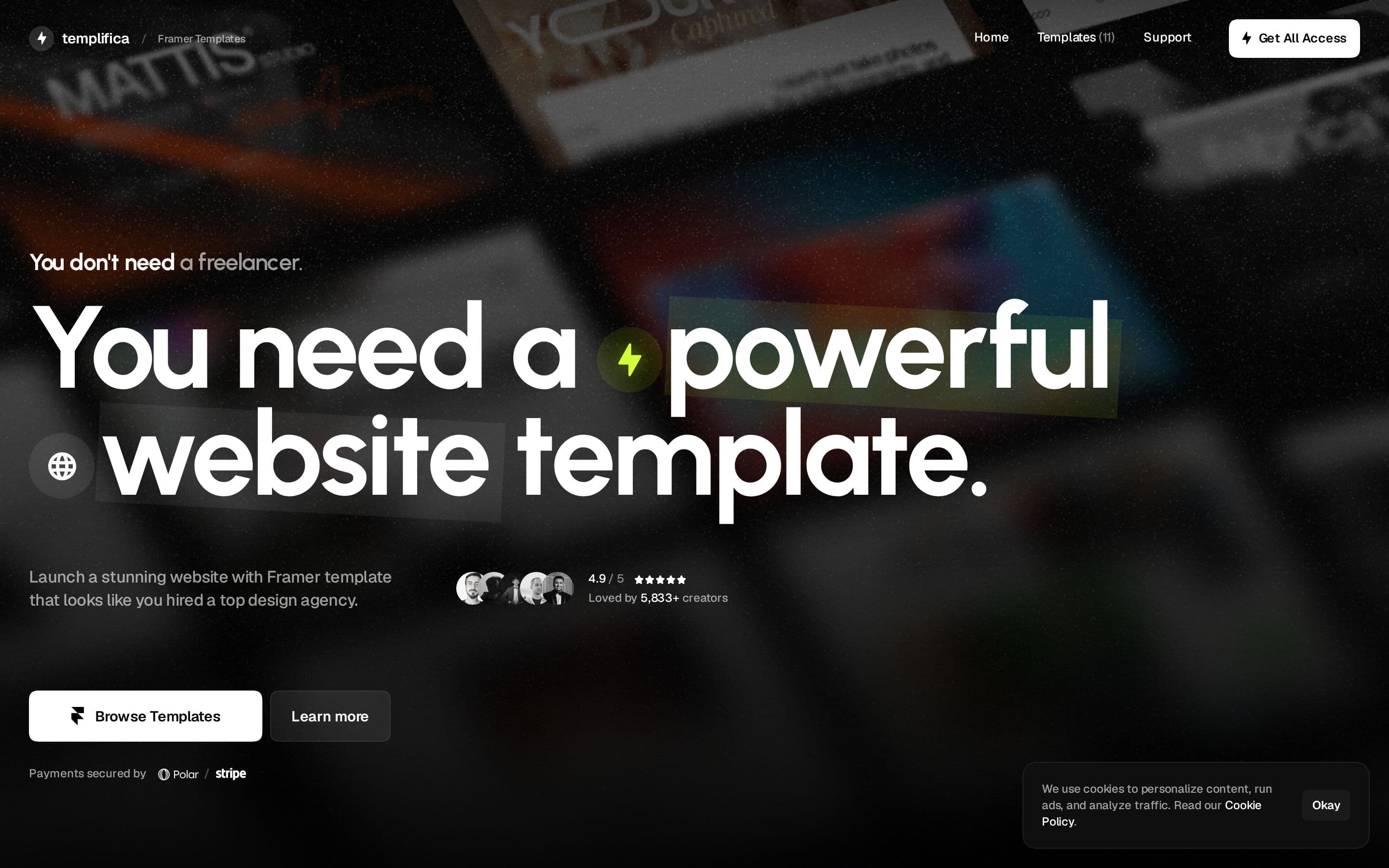 Top performer in Agency: templifica