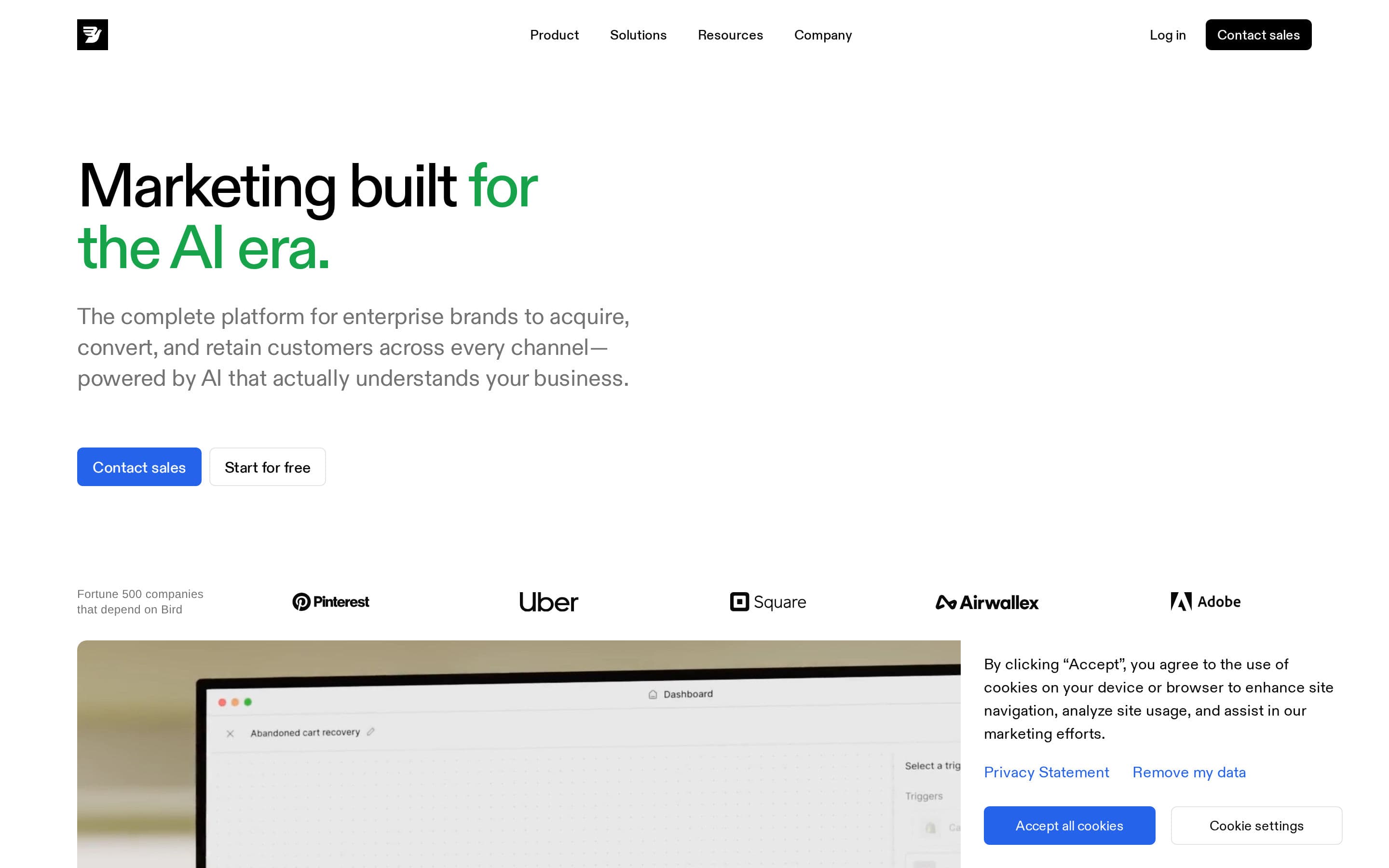 Top performer in Agency & Consulting: bird
