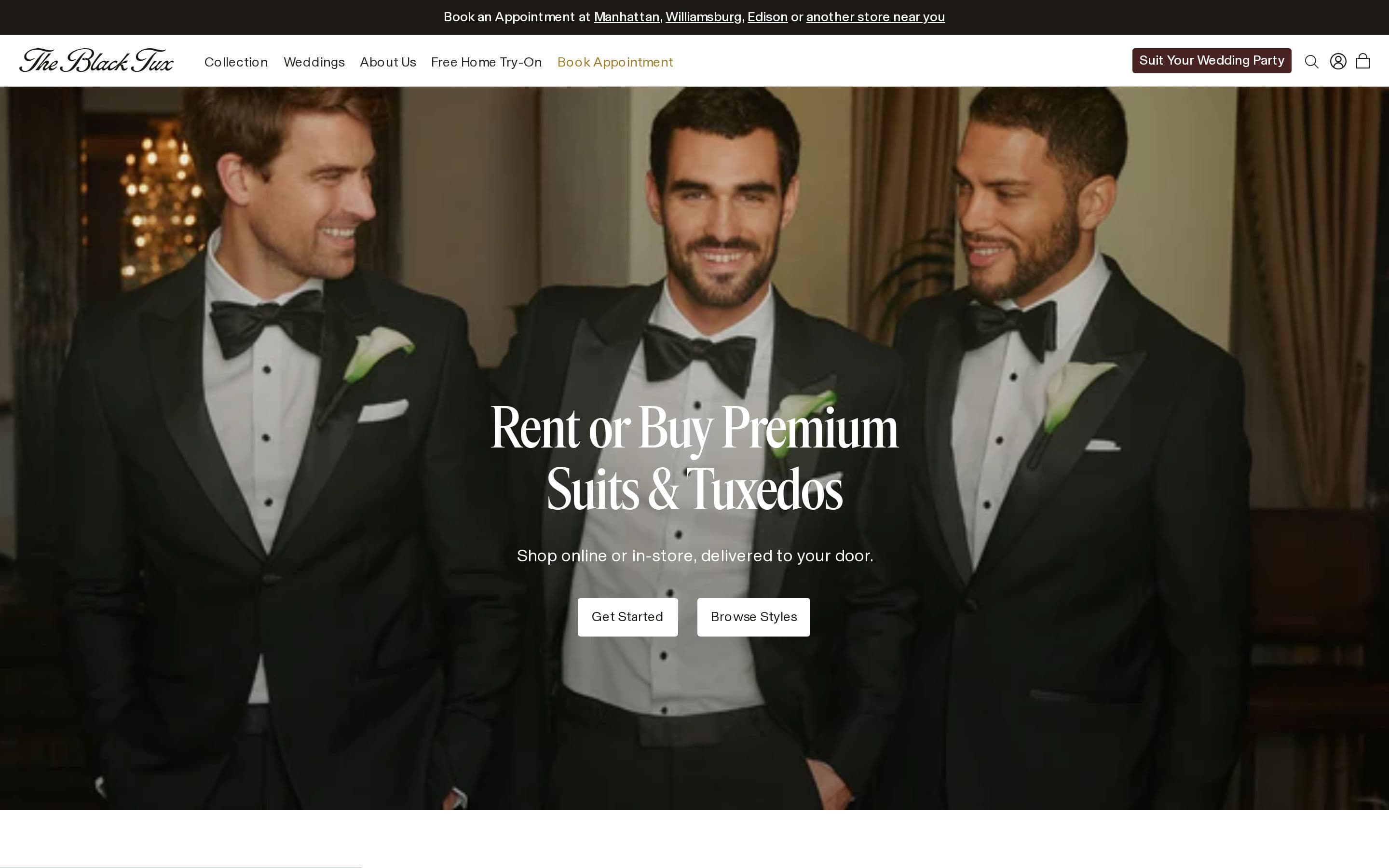 Top performer in Ecommerce: the black tux